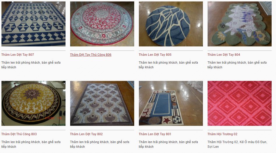 thảm trải sàn Linh Dung